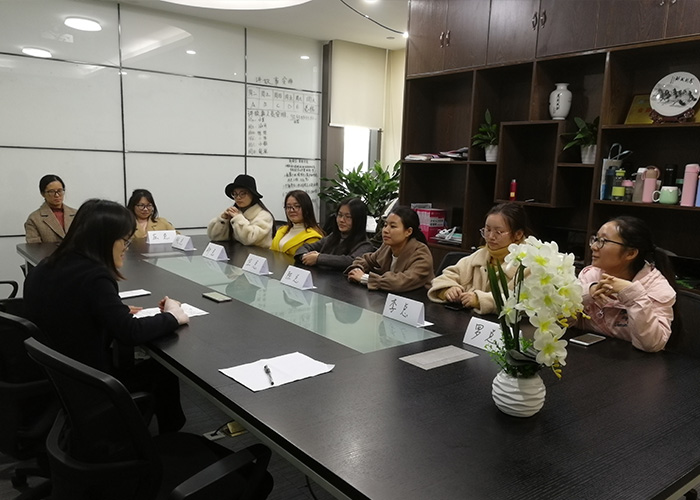 学员就业演练现场